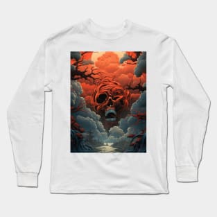 The Red Sun and the Ancient Gods Long Sleeve T-Shirt